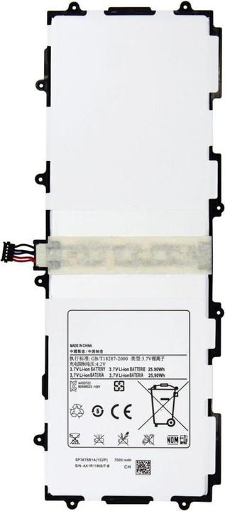 Image du produit Samsung SP3676B1A Baterry pour 7000mAh, 25,9Wh Li-Ion (OEM)
