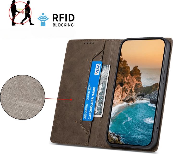 Produktbild Cover-Discount Galaxy A56 5G - Flip Case mit RFID Blocker (Samsung Galaxy A56)