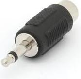 Actual product image Velleman FEMALE RCA TO MALE 3.5mm MONO JACK (Cinch)