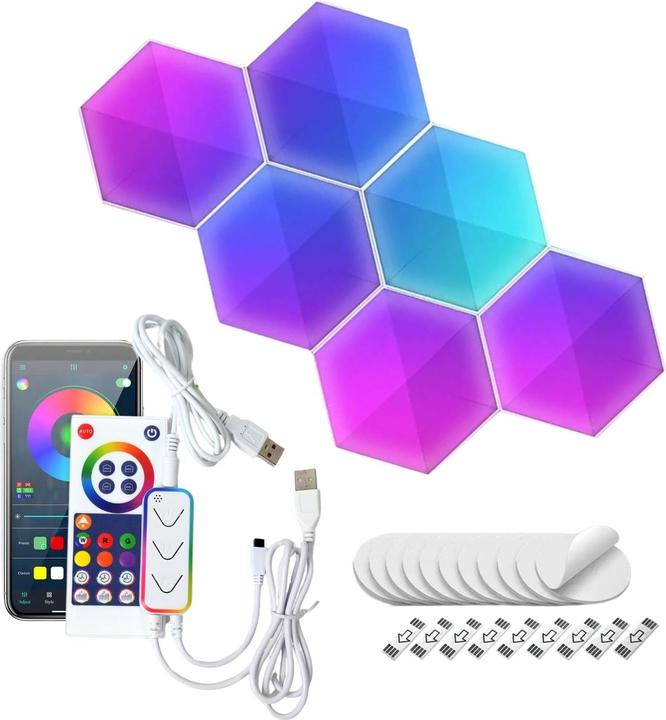 Produktbild Hermex Hexagon-Lichtpaneele