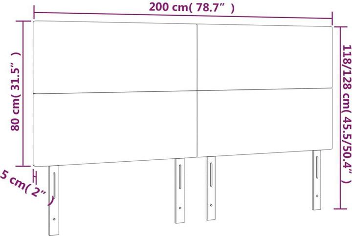 Immagine prodotto VidaXL Jehoash (200 x 5 x 128 cm)