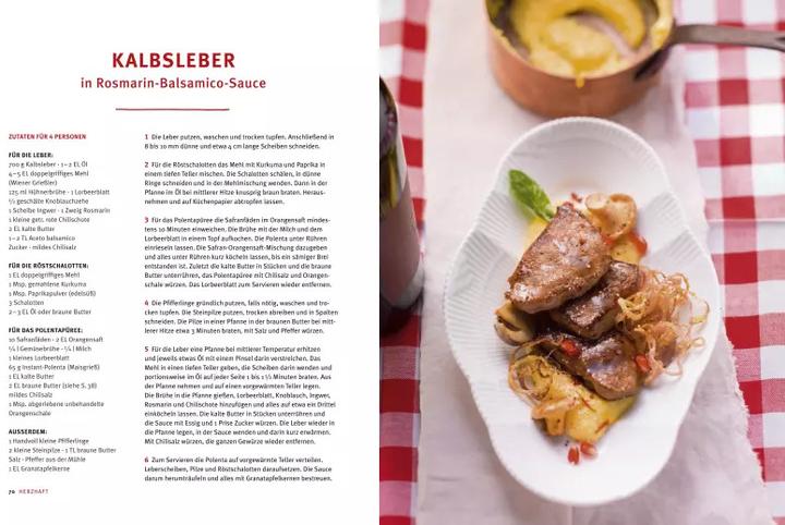 Image du produit Herzhaft & süss - Italienische Leckerbissen (Allemand, Alfons Schuhbeck, Angelica Schwalber, 2016)