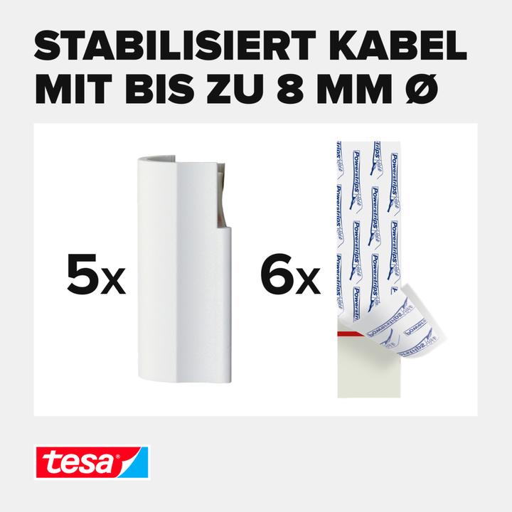 Image du produit tesa Powerstrips Cable clip