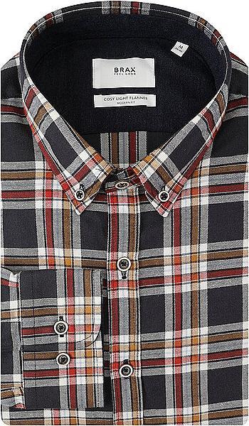 Produktbild BRAX Daniel T-Shirt Long Sleeve Deep Pine (S)