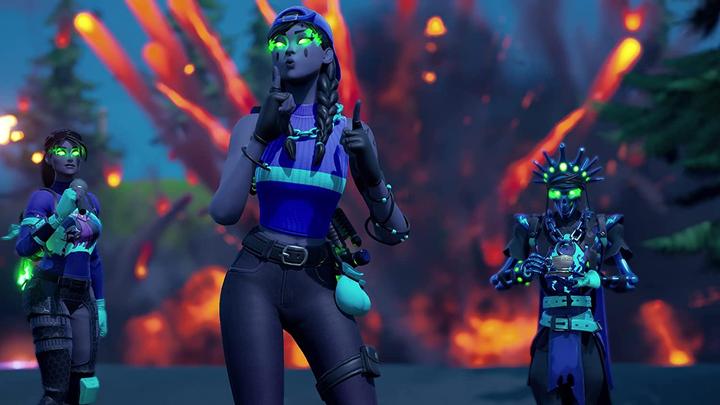 Produktbild Epic Fortnite - Minz-Legenden Paket (Code in a Box) (PS4, DE)