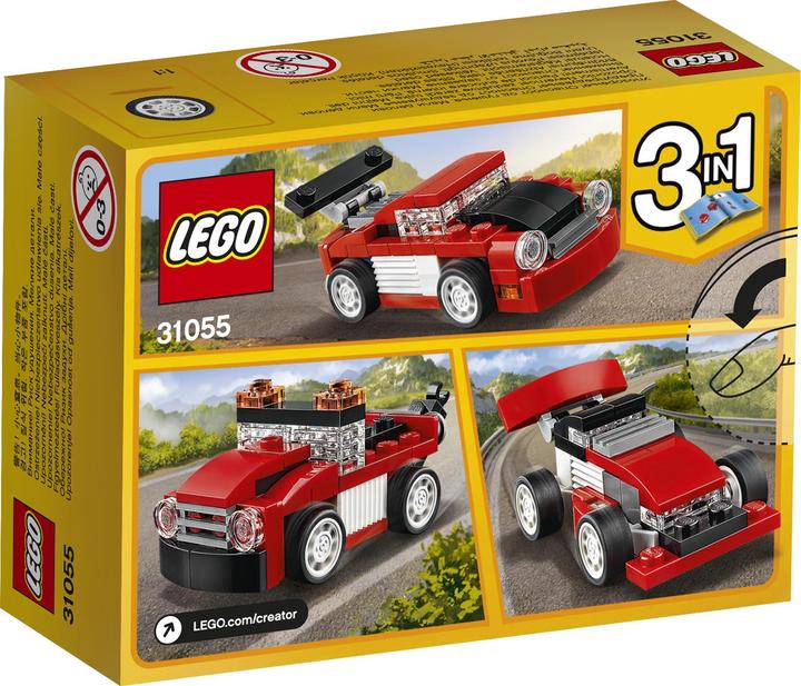Immagine prodotto LEGO Creatore di un'auto da corsa rossa (31055, LEGO Creator Expert)