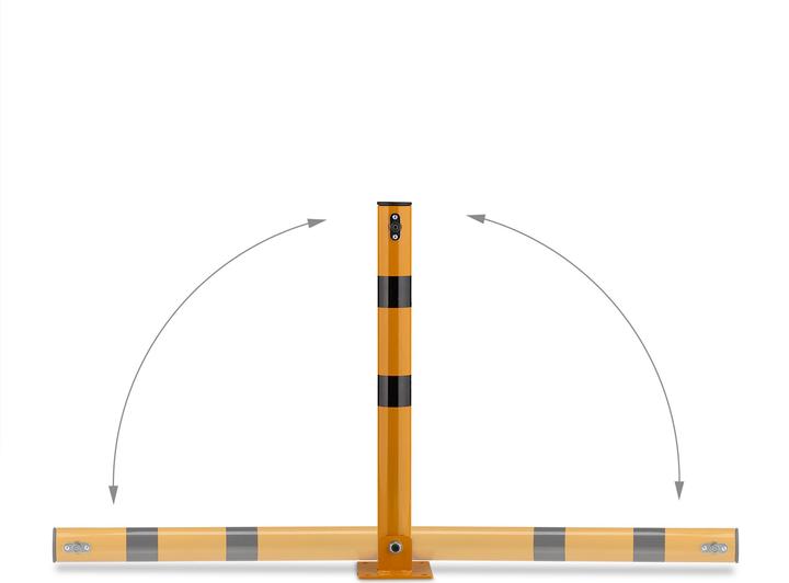 Actual product image Relaxdays Barrier posts