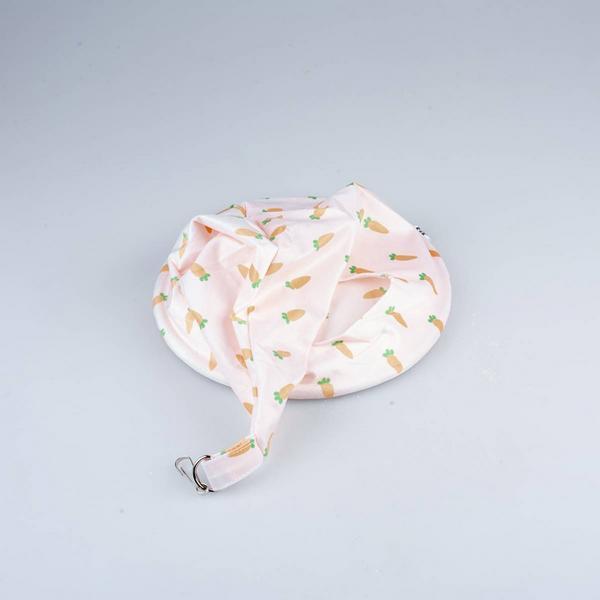 Immagine prodotto Duvoplus Tepee da appendere in peluche di carota, 23x23x42cm