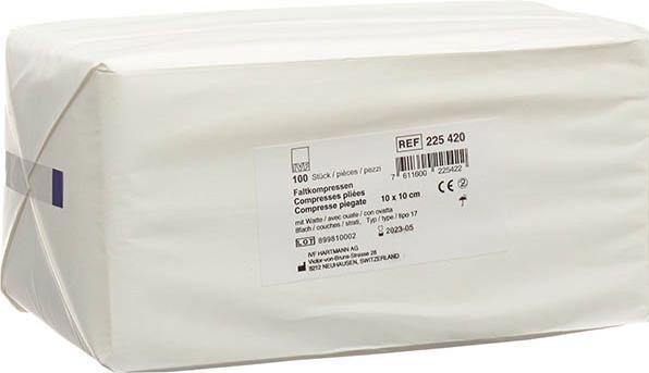 Immagine prodotto IVF Hartmann Faltkompresse Watte Typ 17 10x10cm 8 fach
