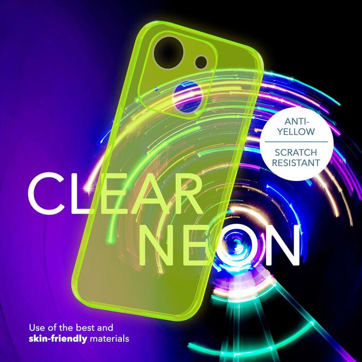 Image du produit Nalia Transparent Transparent Neon Silicone Cover (Apple iPhone 14 Plus)