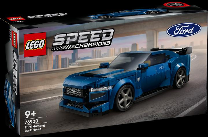 Actual product image LEGO Ford Mustang Dark Horse sports car (76920, LEGO Speed Champions)