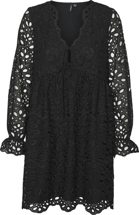 Actual product image Vero Moda Vmkejsa L/S Tie Short Dress Wvn Exp Dress (S)