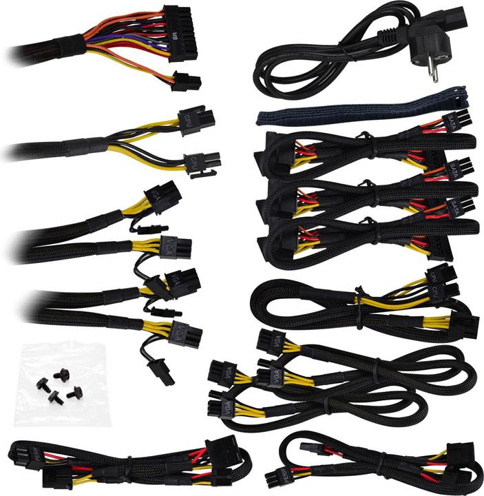 Actual product image EVGA 450 B1 80 Bronze 450 W incl PowerOnSelf Tester Power Supply 100B10450K3 850 W (850 W)