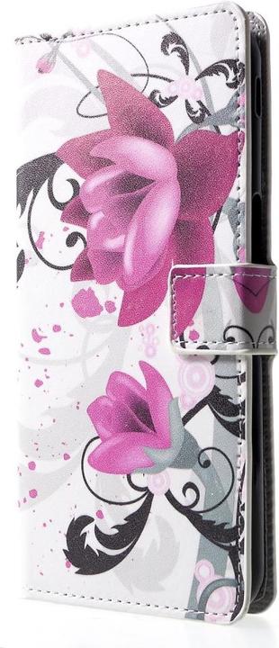 Cover-Discount Leder Hülle Lotus Blüte