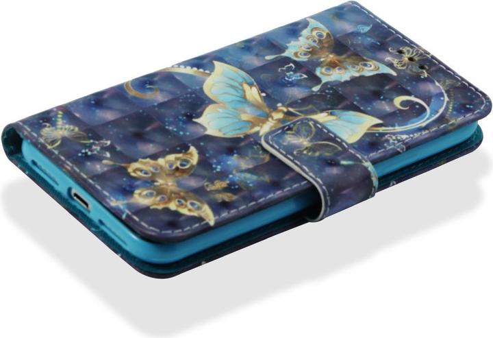 Image du produit Cover-Discount Housse de téléphone portable en cuir à effet scintillant (Apple iPhone XS Max)