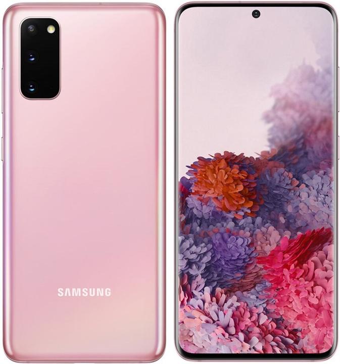 Immagine prodotto Samsung Galaxy S20 5G (128 GB, Cloud Pink, 6.20", Doppia SIM ibrida + eSIM, 64 Mpx, 5G)