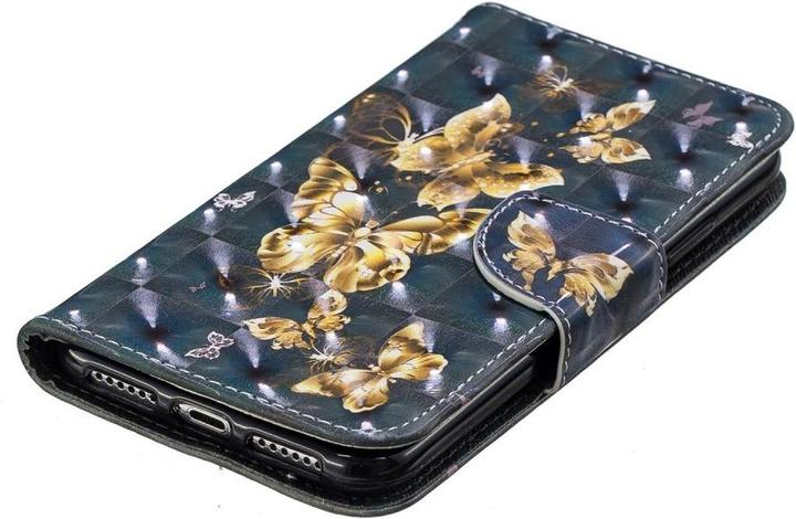 Immagine prodotto Cover-Discount Custodia per cellulare in pelle effetto glitter (Apple iPhone X, Apple iPhone XS)