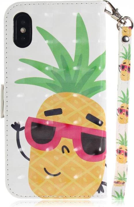 Immagine prodotto Cover-Discount Custodia per cellulare in pelle effetto glitter (Apple iPhone X, Apple iPhone XS)