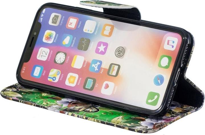 Immagine prodotto Cover-Discount Custodia per cellulare in pelle effetto glitter (Apple iPhone X, Apple iPhone XS)