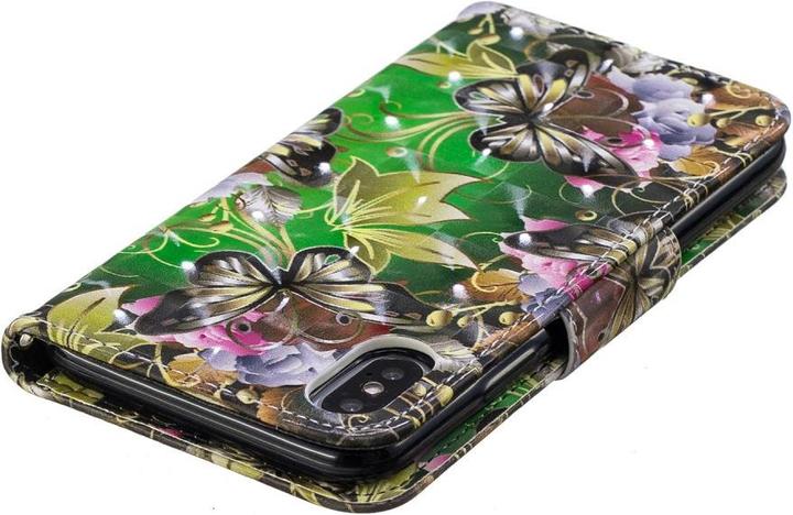 Immagine prodotto Cover-Discount Custodia per cellulare in pelle effetto glitter (Apple iPhone X, Apple iPhone XS)