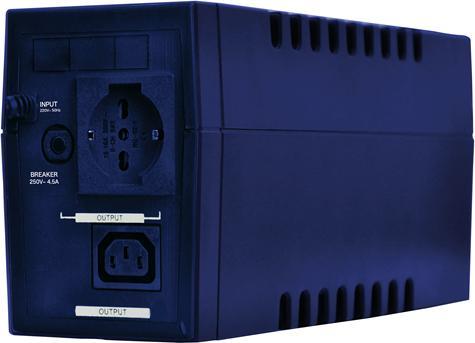 Actual product image Mediacom Xpower 800 A interactive line 800 VA 480 W 2 socket(s) AC (800 VA, 480 W, Line-interactive UPS)