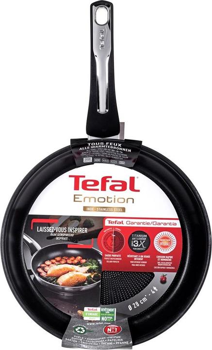 Produktbild Tefal EMOTION 28 CM E30006 (28 cm, Bratpfanne, Edelstahl)