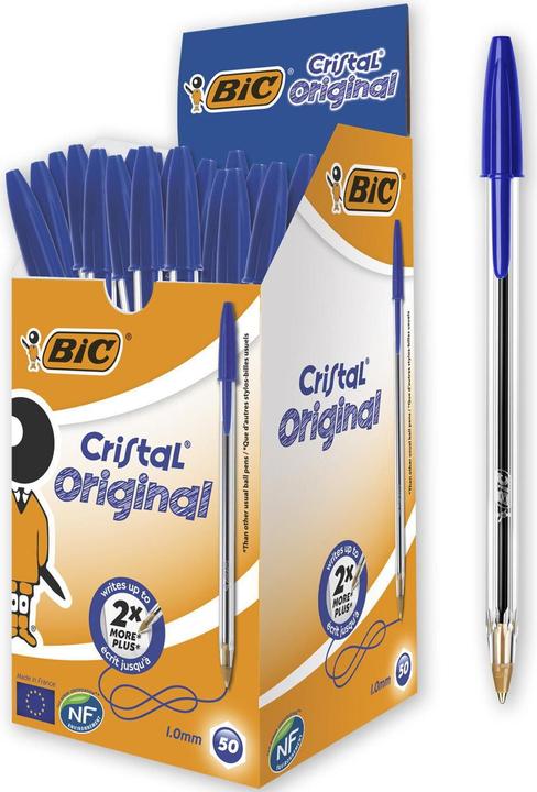 Bic Cristal (Transparent, 50 x)