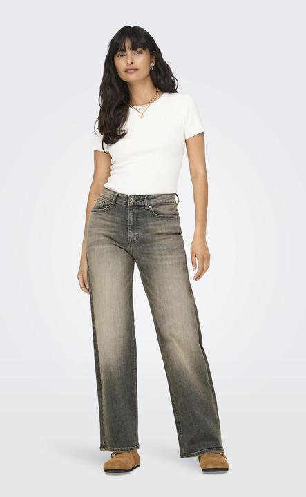 Produktbild Only ONLJUICY Hohe Taille Weiter Beinschnitt Jeans Jeans mit weitem Bein (27)