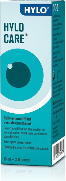 Actual product image HYLO Eye drops (10 ml, 10 ml eye drops)