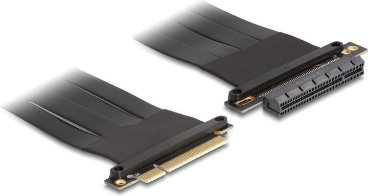 Actual product image Delock Riser card PCI Express x8 plug to x8 slot with cable 30 cm