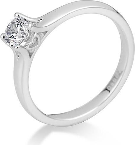 Actual product image Breuning 4 prong set from 0.40 ct. (51, 750/18 K Gold)