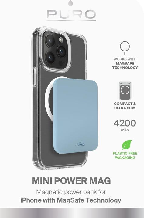 Produktbild Puro Mini Power Mag (4200 mAh, 5 W, 5 Wh)