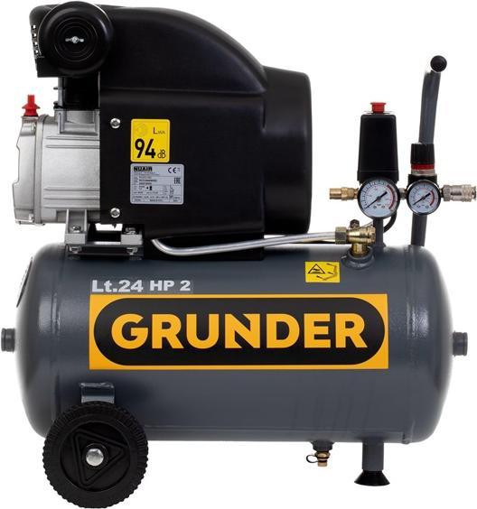 Immagine prodotto Grunder COMPRESSORE D'ARIA RC2/24 2HP 24L