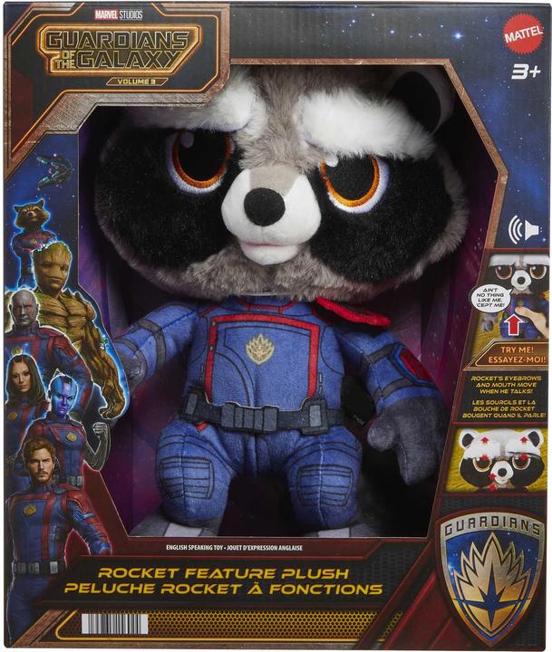 Immagine prodotto Peluche funzionale di Rocket dei Guardiani della Galassia (D) (27.90 cm)