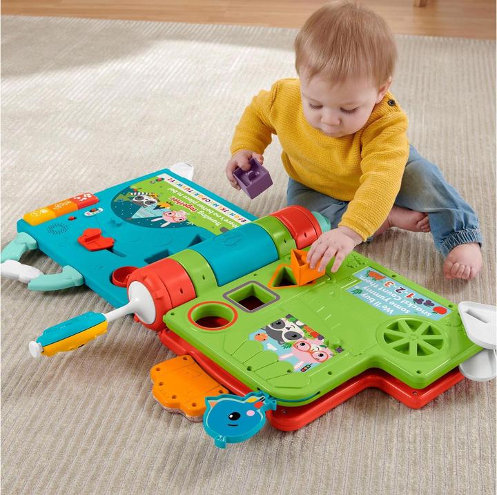 Image du produit Fisher-Price Livre d'expérience géant Sit & Stand (Allemand)