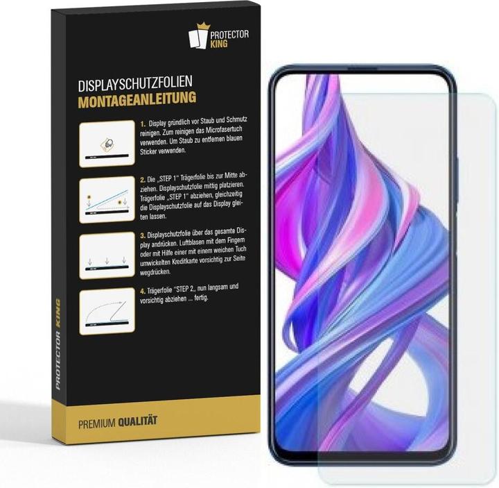Produktbild Protectorking 6x Panzerfolie Anti-Shock matt entspiegelt (6 Stück, Honor 9X)