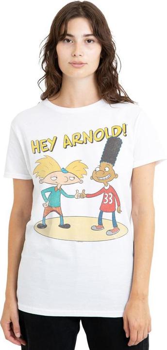 Actual product image Hey Arnold! Unisex Adult Arnold & Gerald T-Shirt (L)