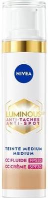 NIVEA Luminous CC Fluid 3-in-1 Tint Medium Size SPF 30 40ml