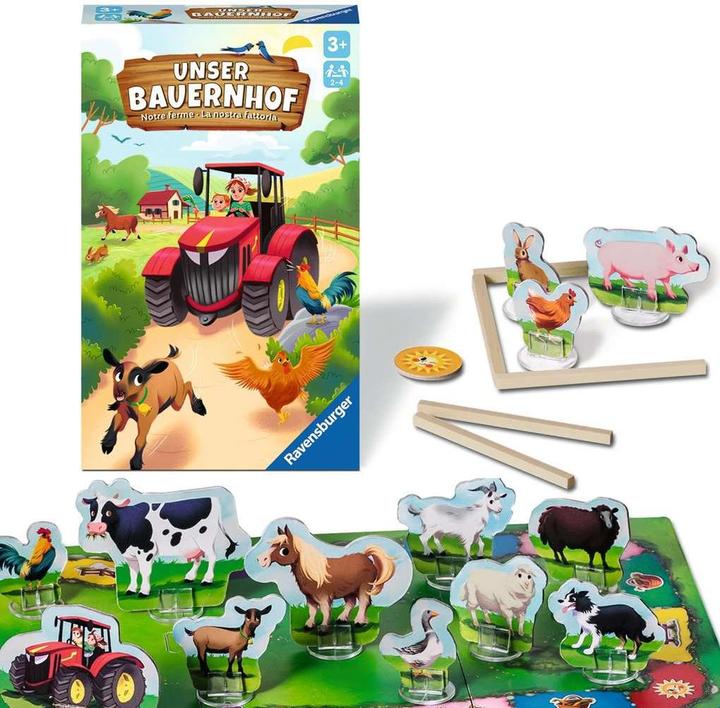 Produktbild Ravensburger Unser Bauernhof (Französisch, Deutsch, Italienisch)