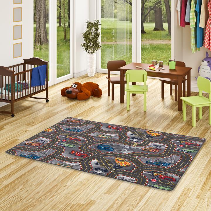 Image du produit Snapstyle Jeu de tapis de route pour enfants Racer (80 x 320 cm)