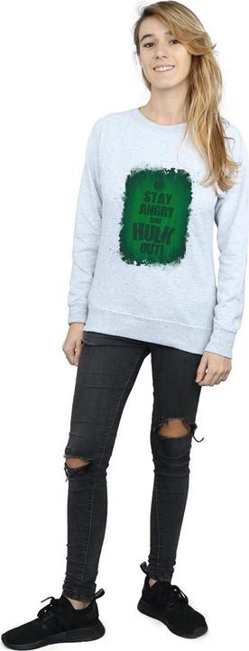 Image du produit Pull Femme/Les Femmes Hulk Stay Angry (XXL)