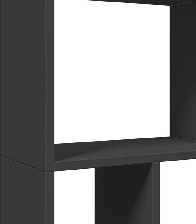 Actual product image VidaXL Bookcase Room divider Standing shelf File shelf Office shelf Wall shelf Black (60 x 20 x 120 cm)