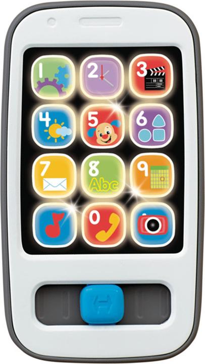 Produktbild Fisher-Price Lernspass Smartphone Musiklernspielzeug für Babys, grau, deutsche Version (Deutsch)