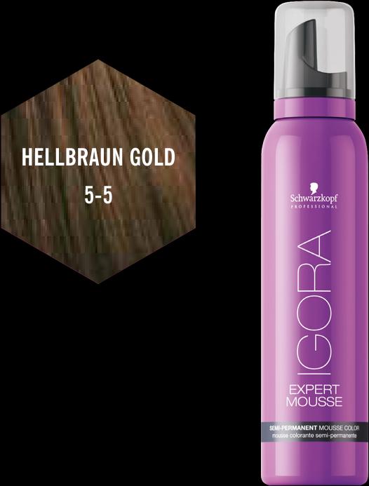 Produktbild Schwarzkopf Professional Igora Expert (5-5 Hellbraun Gold)