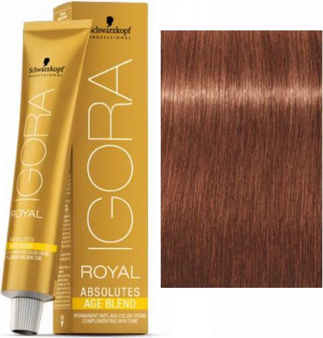 Produktbild Schwarzkopf Professional Igora Royal Absolutes Age Blend (7-560 Mittelblond Gold Schoko)