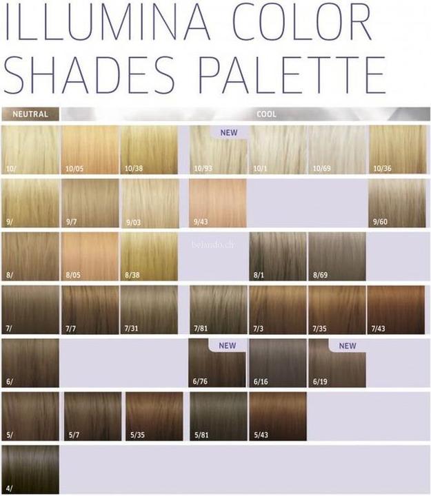 Image du produit Wella Illumina Color (9/03 blond clair blond clair nature-or)