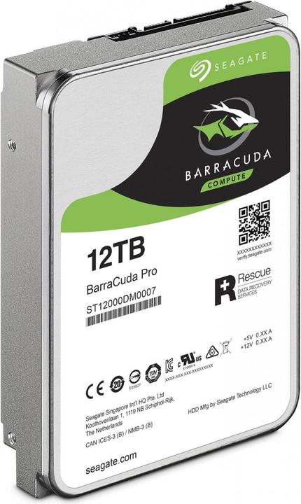 Produktbild Seagate BarraCuda Pro (12 TB, 3.5")