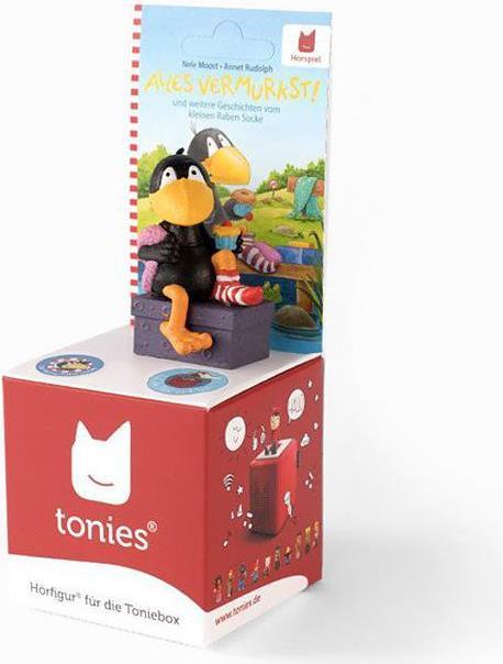 Actual product image Tonies The little raven sock - all messed up (German)