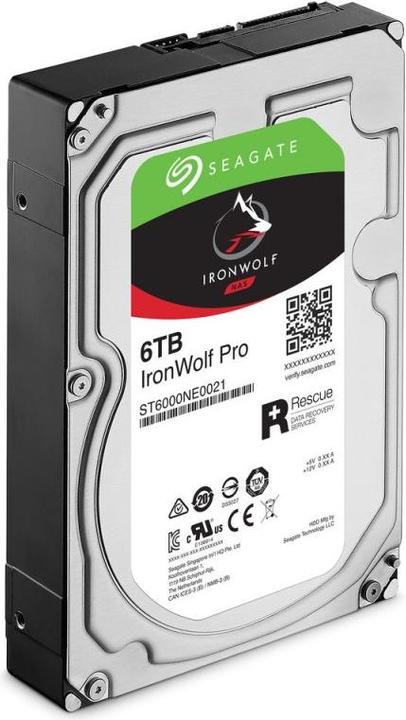 Produktbild Seagate IronWolf Pro (6 TB, 3.5", CMR)