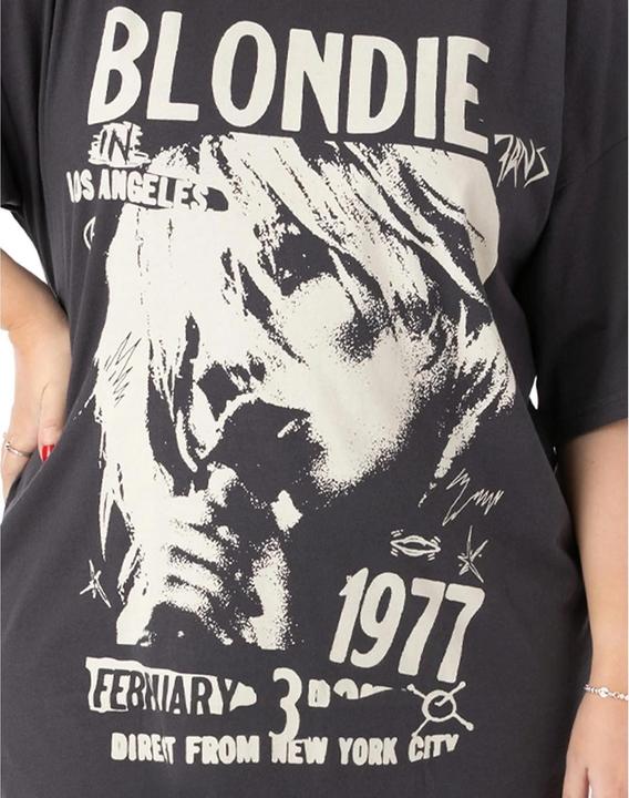 Produktbild Music Brand TShirt Kleid in Übergrösse (XL)